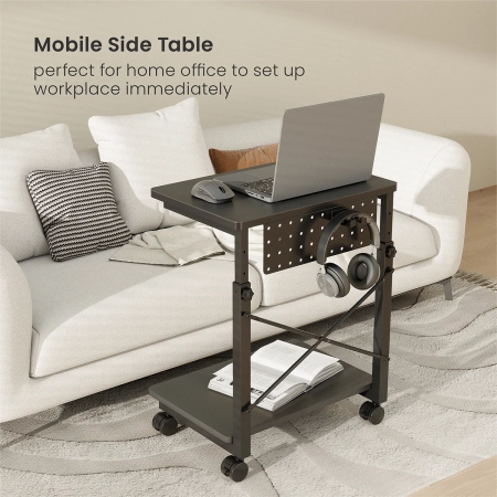 Mobilna Podstawka z Półką pod Komputer SPC112 OUTLET