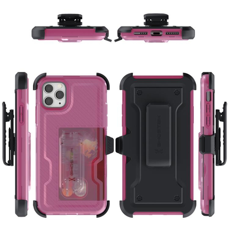 Etui Iron Armor 3 Apple iPhone 11 Pro Max różowy - zdjęcie 2