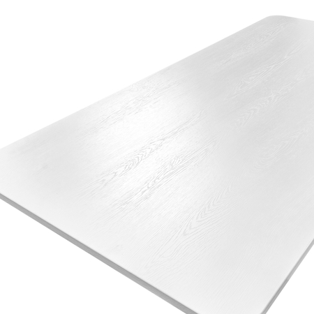 Uniwersalny blat do biurka 1200x600 Biały Alaska