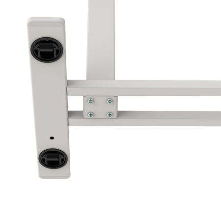 Stolik z manualną regulacją Buddy 07 biały Outlet A