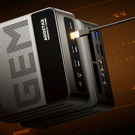 Aoostar Gem 12+ miniPC Ryzen 7 PRO 8845HS 32GB 1TB
