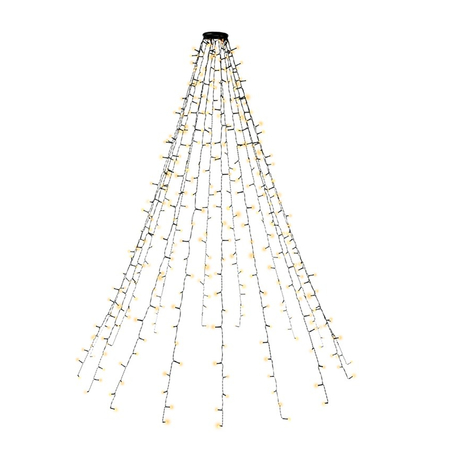 Weihnachtsbaum Lichterkette 400LED 675m