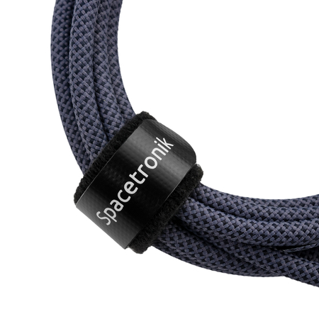 USB-C Kabel PD100/240W Spacetronik 1m navy blau - zdjęcie 2