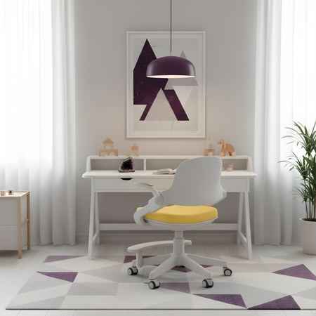 Krzesło regulowane dziecięce Spacetronik XD SPC-XD11Y Żółte