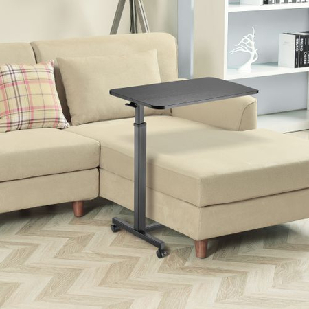 Regulowany stolik na kółkach Buddy 02 Lite czarny Outlet C+