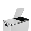 Funky Trash Can White Black Spacetronik Podwójny