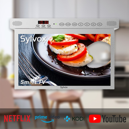 Sylvox 15.6" Smart kuchenny Google TV Wifi BT