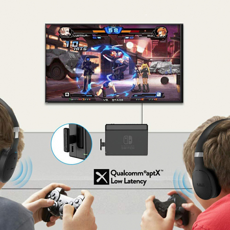 ML400 Podwójny nadajnik audio Bluetooth USB-C APTX