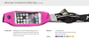 Sportowa saszetka, nerka na telefon MOC Mountain Waist Bag pink