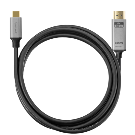 Kabel USB-C 3.1 HDMI 8K Spacetronik KCH-SPA010 1m - zdjęcie 2