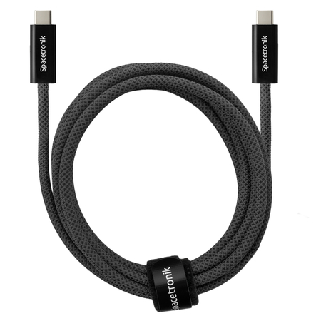 Kabel USB-C 4.0 40Gbit/s Gen3x2 Spacetronik 1.2m - zdjęcie 2