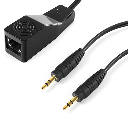 Audio 3.5mm Klinkenstecker-Verlängerung mit LAN SPA-A02 - zdjęcie 2