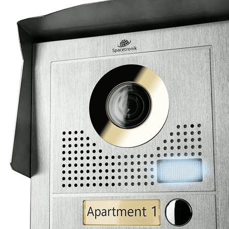 Wideodomofon dwurodzinny Spacetronik DiO SPD-DS912 NFC