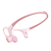 Słuchawki Kostne Wodoodporne Mojawa Run PLUS IP68 Różowe do Pływania na Rower