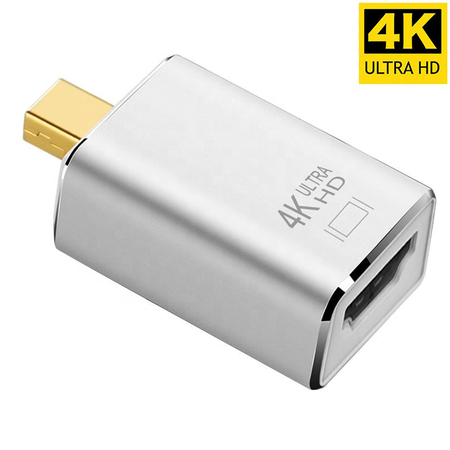 Adapter wtyk mini DisplayPort - gniazdo HDMI 4K SPMD-H02