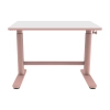 Biurko dziecięce z korbą Spacetronik XD 80x60 cm (różowe) OUTLET