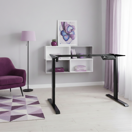 Elektryczny stelaż biurkowy Spacetronik SPE-142OB - zdjęcie 2