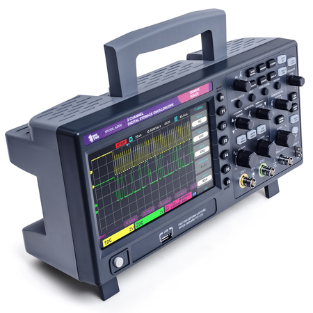 Digitales Oszilloskop 2CH 100MHz 1GS/s PeakTech 1404
