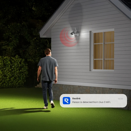 Kamera z panelem solarnym-W 8MP Reolink Duo 2 WiFi Outlet A+