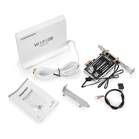 AX3000 Wi-Fi 6 ARGB PCI-E Netzwerkkarte