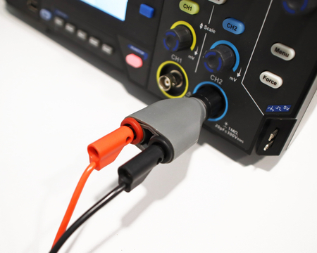 Przejściówka BNC na 4mm do oscyloskopów PeakTech P7055
