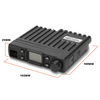 CB-Funkgerät Mini SQ/ASQ Verstärkung AM/FM Spacetronik CB-27