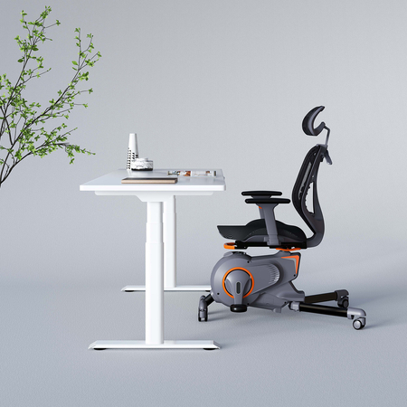 Ergonomiczny fotel z rowerem treningowym Spacetronik Seatbike