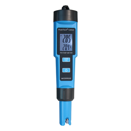 PeakTech 5305A pH- und Flüssigkeitstemperaturmessgerät