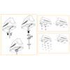 Antena 5w1 5G/GPS MIMO4x4 Poynting MIMO-3-14