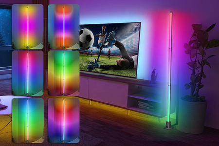Lampa podłogowa LED RGB WIFI 3-segmentowa 120 cm GLOW Corner