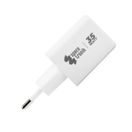 2-in-1 USB-C USB-Ladegerät PD Quick 35W 3.6A weiß - zdjęcie 2