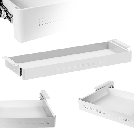 Szuflada do biurka XL Spacetronik SPB171 Biała Outlet A+