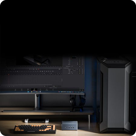 Minisforum PC Ryzen 9 7940HS UM790 PRO – Mini Komputer z Radeon 780M
