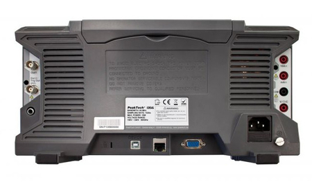 Oscyloskop cyfrowy 2-kanałowy All-in-One USB 60MHz PeakTech 1356