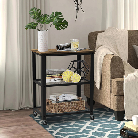 Stolik nocny, biurkowy na kółkach Funky Furniture - zdjęcie 2