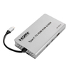 Adapter USB-C do HDMI KVM 100W 4K 60Hz Spacetronik SPU-M17