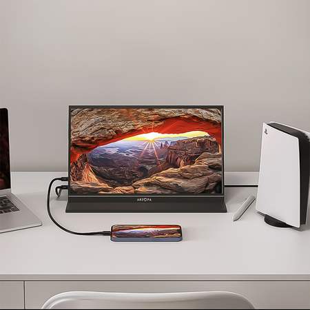 Tragbarer Monitor ARZOPA A1 Gamut - 15.6" Full HD