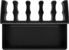Kabelorganisator 3M selbstklebend schwarz für 5 Kabel Goobay
