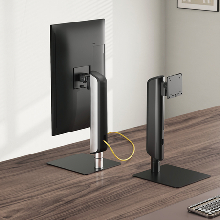 Podstawa monitora wolnostojąca srebrna Spacetronik Outlet A+