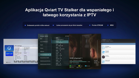 Qviart OG3Ws SAT DVB-S2 Linux OTT IPTV Tuner