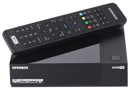 Openbox AS4K 2X 4K DVB-S2X Android KODI NETFLIX