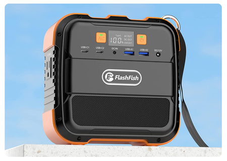 FlashFish A101 Solarpanel Powerbank Kit 50W