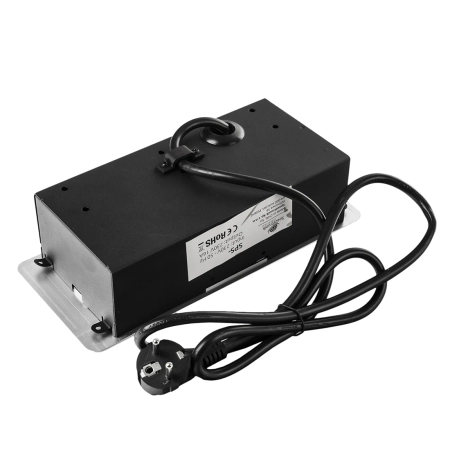 OUTLET Wpuszczane gniazdo meblowe Spacetronik SPS-D14S V2 z ładowarką indukcyjną