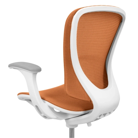 Ergonomiczne krzesło dziecięce OUTLET do biurka pomarańczowe Spacetronik XD SPC-XD02O