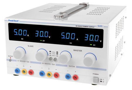 Labor-Netzteil 2x150W 30V 5A PeakTech 6145