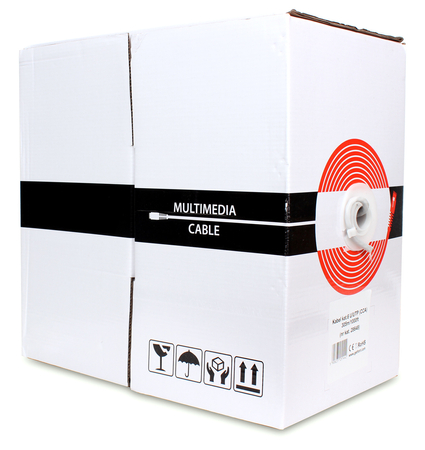 CAT6 U/UTP CCA AWG23 4x2x057 verdrilltes Paar - 305m