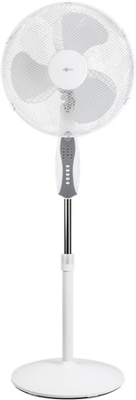 16" Goobay Standventilator 45W WHITE mit Fernbedienung