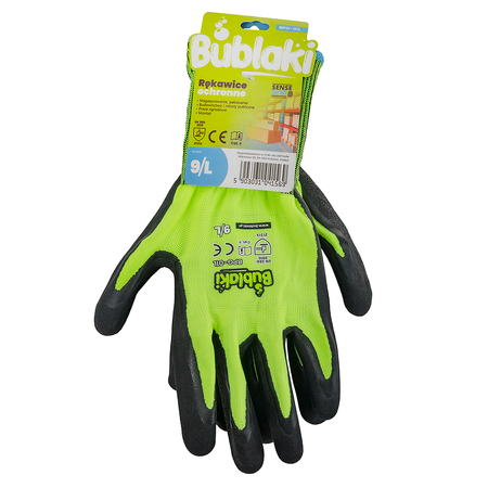 Schutzhandschuhe Bublaki BPG-01L, Größe L/9 - zdjęcie 2