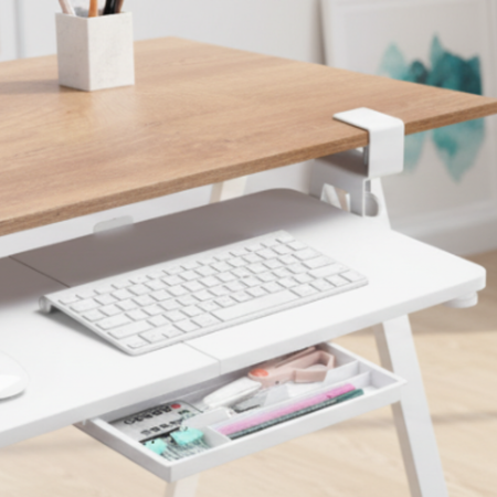 Wysuwana Półka na Klawiaturę SPB133W - Zyskaj Miejsce i Popraw Ergonomię - zdjęcie 2