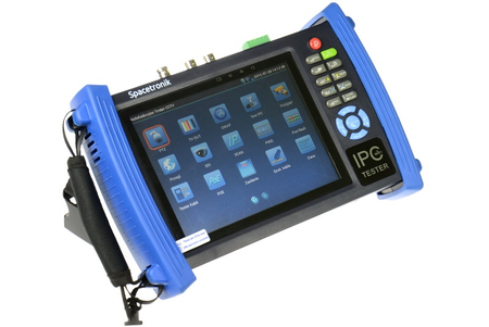 Specjalistyczny miernik LAN, Tester IP+CCTV Spacetronik SP-IPL07IP